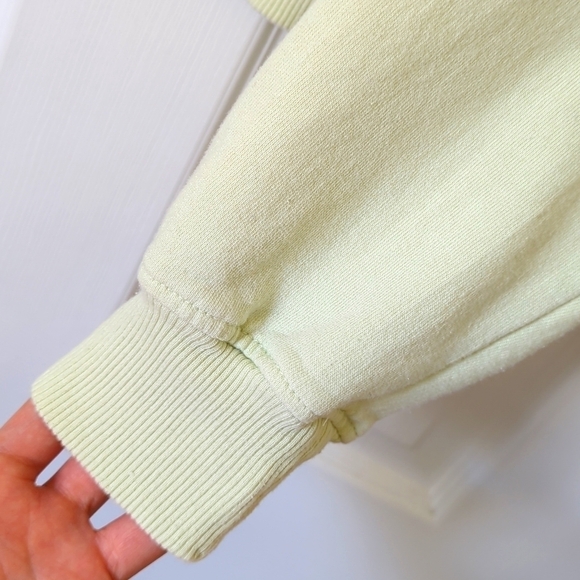 New York Laundry 90's Vintage Waffle Kangaroo Pullover Crewneck Sweatshirt M - Picture 8 of 10